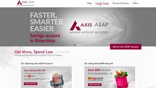 About Axis Bank ASAP ACCOUNT