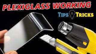 10 tips & tricks PLEXIGLASS working HOMEMADE