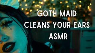 Goth Maid Cleans Your Ears Roleplay ASMR