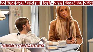 22 Huge Emmerdale spoilers for 16th-20th December 2024: Tom's dramatic trial week|emmerdale spoilers