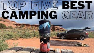 Top 5 Camping Gear Must-Haves