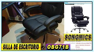 Songmics Conjunto de silla ergonómica de oficina OBG71B