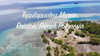 TAHITI Taputapuatea Marae, Raiatea - Drone 4K