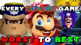 EVERY Mario Party Game Ranked from Worst to Best