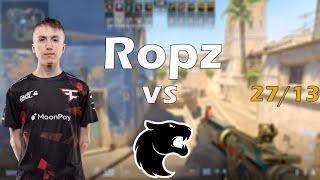 CS2 POV Demo FaZe Ropz (27/13) vs FURIA (de_mirage) @ Perfect World Shanghai Major 2024