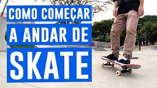 Cómo remar, girar y frenar en skate - Skateboarding para principiantes