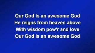 Hillsong Awesome God (worship video w/ lyrics)