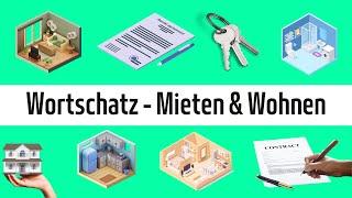 Learn German - Vocabulary: Living and Renting