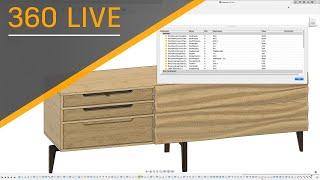 360 Live: Fusion 360 and Furniture Design: Parameters for Production