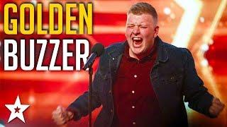 Nervous Welsh Opera Singer Gets GOLDEN BUZZER! | Britain's Got Talent | Got Talent Global