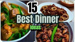 15 Best Dinner Ideas | Filipino Food | cokiechannel