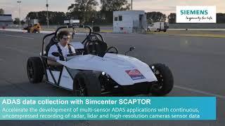 ADAS Data Collection with Simcenter SCAPTOR