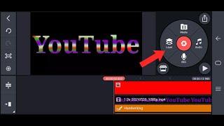 How to make the best RGB light YouTube text editing video on KineMaster pro 5.x.x