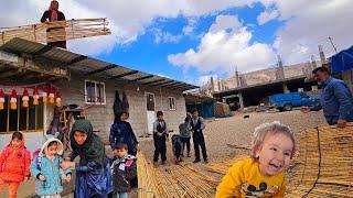 Tianaz, a nomadic girl, goes to school and construction continues on the Peren Canal.