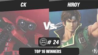 DOJO CIRCUIT #24 SSBU CK VS TZ HIROY TOP 16 WINNERS