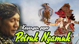 Petruk ngamuk di rewangi gendruwo rojomoyo wayang kulit ki seno @bagongtrend