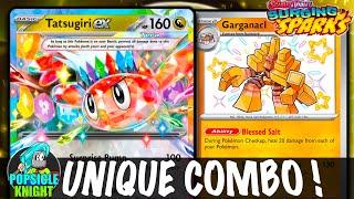 TATSUGIRI ex : Instantly Setup Pokemon on your Bench ! PTCGL Gameplay (SURGING SPARKS)