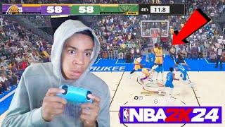 11.8 Seconds Left In Tied Up Game! 2k24 Online Gameplay...