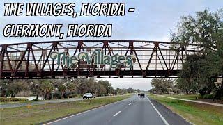 The Villages, Florida to Clermont, Florida! Drive with me in Florida!