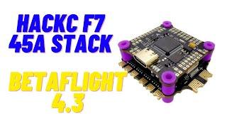 HAKRC F7 45A stack - with Betaflight 4.3