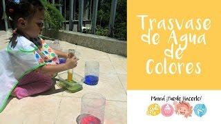 Trasvase de Agua de Colores