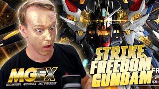 SO MUCH GOLD! - MGEX Strike Freedom Gundam Reaction & Analysis!