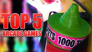 Top 5 Easiest Arcade Games to Win!