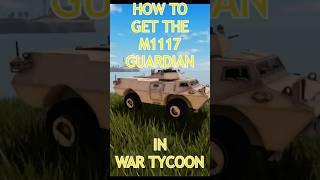 **UPDATED** HOW TO FIND ALL THE M1117 GUARDIAN PARTS GUIDE #wartycoon #wartycoonroblox #roblox