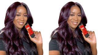 HOW TO  GET PERFECT BURGUNDY HAIR WITHOUT BLEACH⁉️| LOREAL HICOLOR MAGENTA | BeautyByMaresa