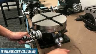 8" Rotary Table Cross Slide Rotary Table from Forestwest