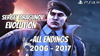 TEKKEN SERIES - All Dragunov Ending Movies 2006 - 2017 (1080p 60fps)