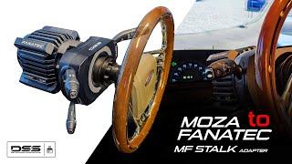 MOZA Multi Function Stalk ADAPTER !!! Fits FANATEC ClubSport and CSL Wheel bases