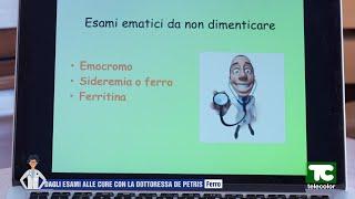 Esami e cure con la dottoressa De Petris:  ferro