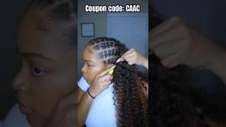 Invisible Crochet Human Hair Braids Brown Highlight Color | Black Women Hairstyle Ft.#ulahair