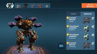 Scavenger HEIMDALL 4x Evora | War Robots Gameplay WR