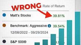 I've Been Calculating My Portfolio Performance Wrong