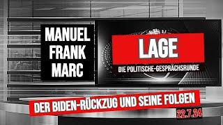 LAGE SPEZIAL ++ Der Biden-Rückzug und seine Folgen?! Frank, Marc und Manuel #22.07.2024