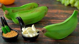 Green Plantain | Raw Banana Recipe