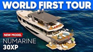 Numarine’s Hybrid EXPLORER with 3,000nm Range! Numarine 30XP Tour & Review