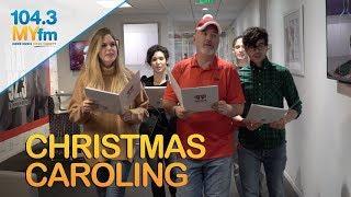 Valentine In The Morning Goes Christmas Caroling