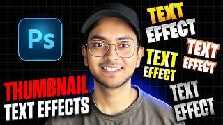 How to Make Viral Thumbnail Text Effects in Photoshop