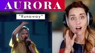 Aurora "Runaway" REACTION & ANALYSIS by Vocal Coach/Opera Singer
