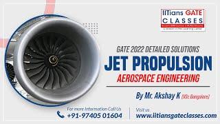 GATE 2022 Aerospace Engineering Paper Solution- Aero-Propulsion Part, GATE AE Lectures