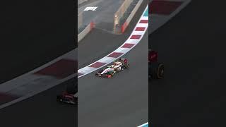 Rosberg Goes Flying In Yas Marina  #Shorts