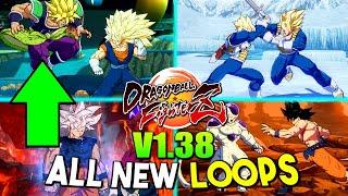 All the Coolest New LOOPS from the New DBFZ Patch!!