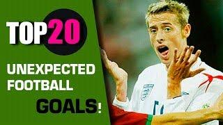 TOP 20 - MOST Unexpected Goals In Football