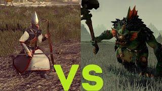 Речные тролли vs Копейщики: Total War Warhammer 2. тесты юнитов v1.9.0.