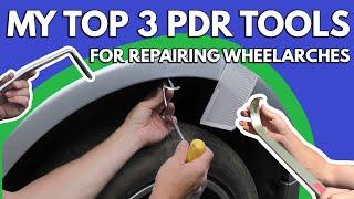 My Top 3 PDR Tools For Repairing Wheelarches | Paintless Dent Repair Tools