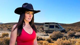 Camping Nevada's WILD WEST | Cowboy Corridor I80 in my Van (Part 1)