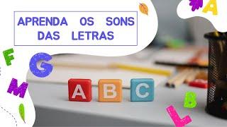 Aprenda a fazer os sons das letras- aprenda o alfabeto em português